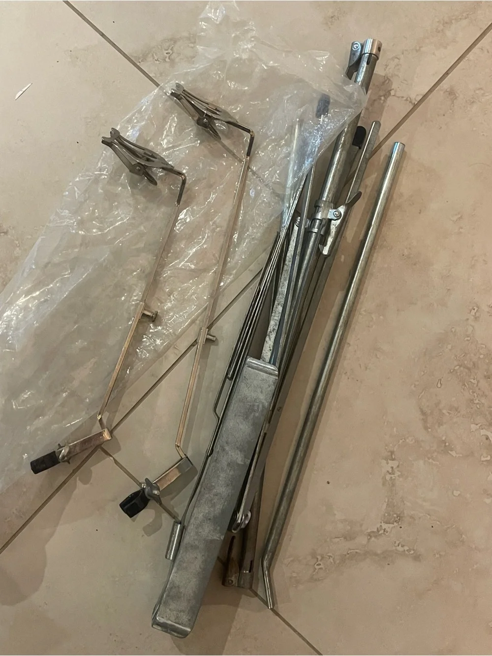 Stainless Steel Music Stand and Music Holdee for instrument